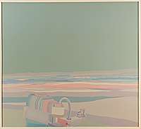 Bopp, Albrecht: "Bewegungselemente Landschaft IV" 1989