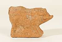 Etruskische Ausgrabungen: Votivschwein: 