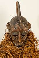Stammeskunst Afrika (Obervolta): Maskenobjekt, Doppelkopf